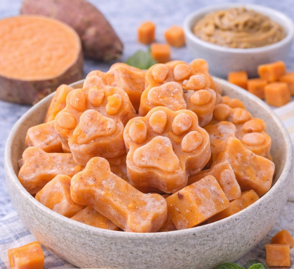 Sweet Potato Coconut Frozen Bites