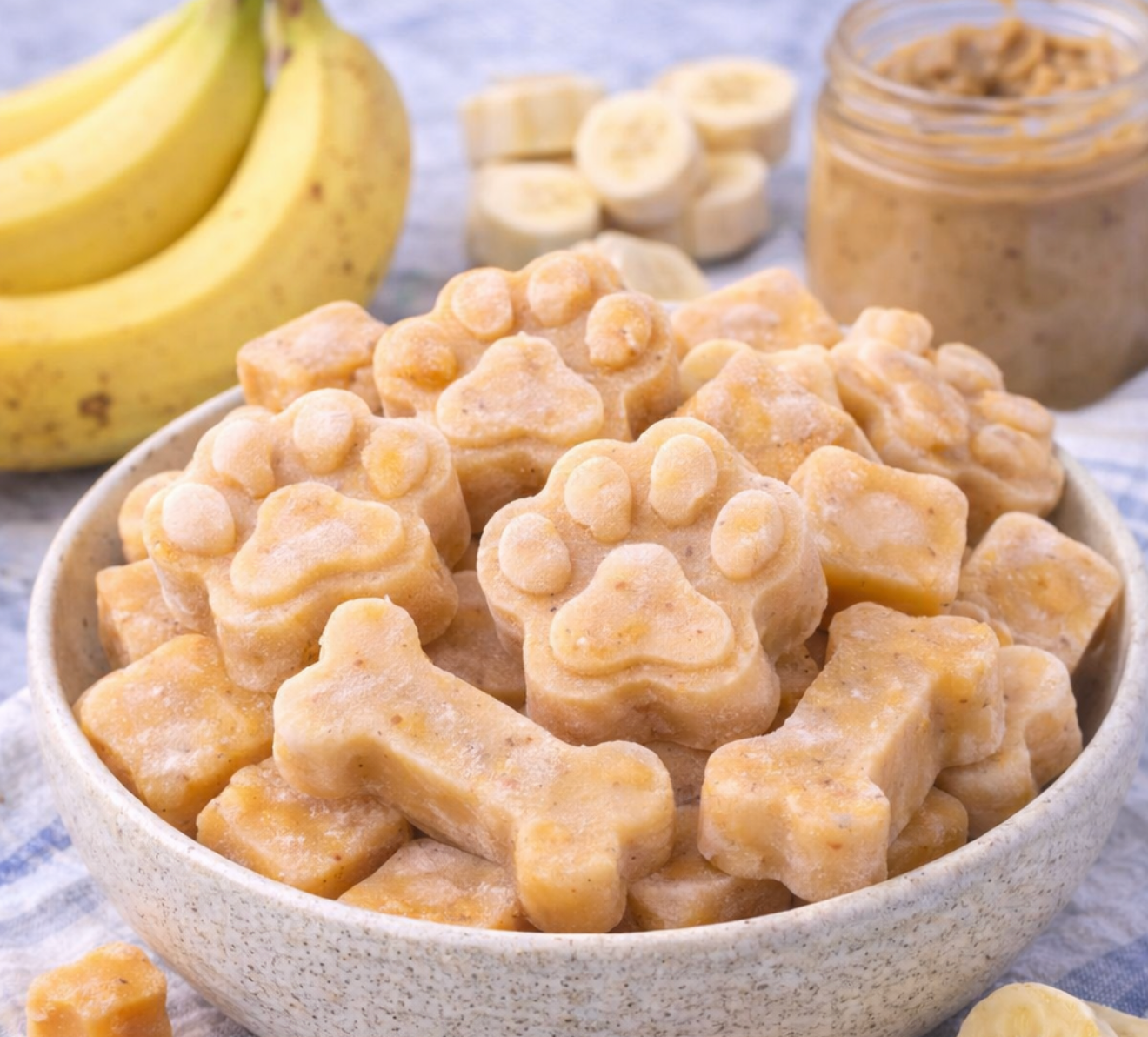 Peanut Butter Banana Chill Bites